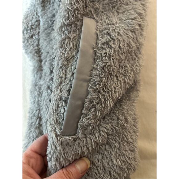 Patagonia Vest Jacket Adult M Gray Los Gatos Fuzzy Fleece Pile Logo Casual Women - Picture 5 of 7